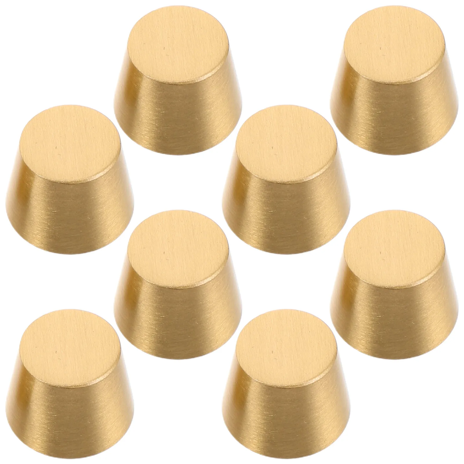 

8pcs Brass Cutting Board Feet Brass Riser Feet Furniture Hardware Replacement Parts For Wooden Display Tray Jewelry Box