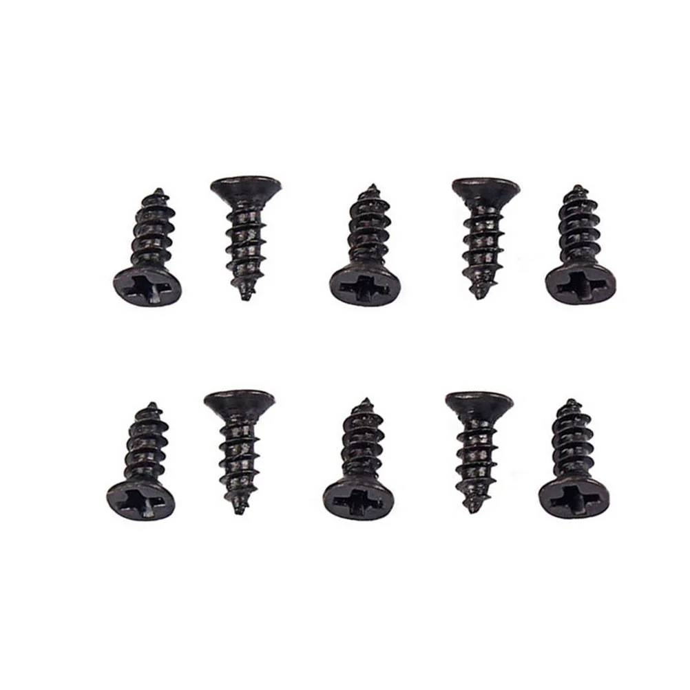 1000 Pcs Frame Surround Screws Guitar Guard Plate Black License Self Tapping Humbucker Pickguard