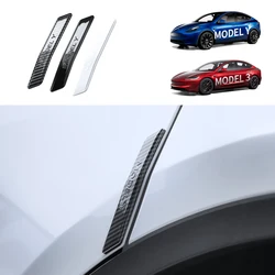 YZ For Tesla 3/Y Door Protector Strip Auto Door Crash Bar Bumper Buffer Trim Guard Edge Corner Car Decoration Accessories