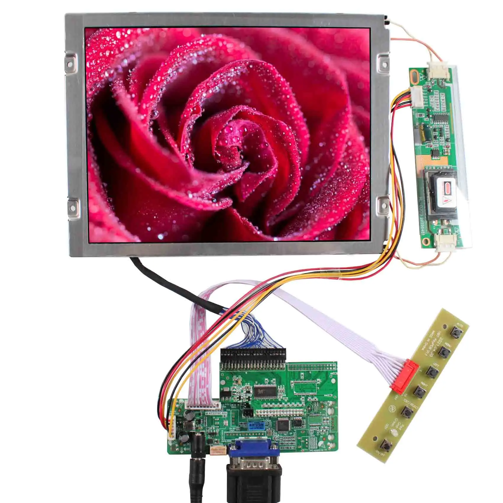 VGA LCD Controller Board RT2270C With 8.4" AA084VC03 640x480 LCD Screen