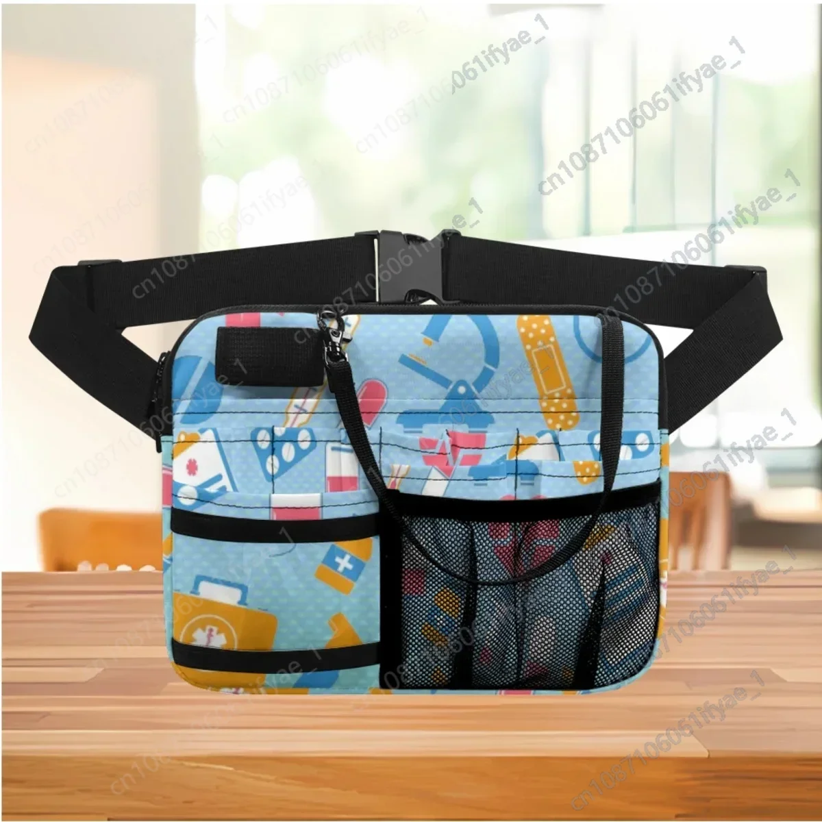 Healthcare Nursing Ladies Waist Bag Luxury Design Fashion Adjustable Fanny Pack  Multi Pocket  for Stethoscopes Bandage Scissor