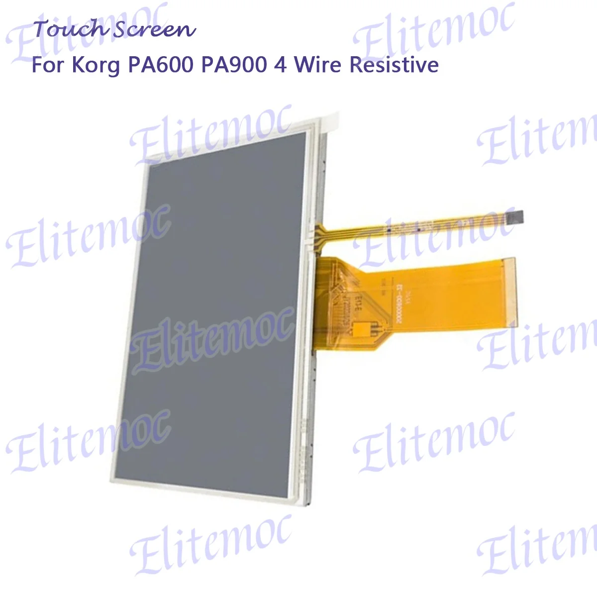 

Display Touch Screen Glass Panel Digitizer For Korg PA600 PA900 4 Wire Resistive Repair Parts Replacement