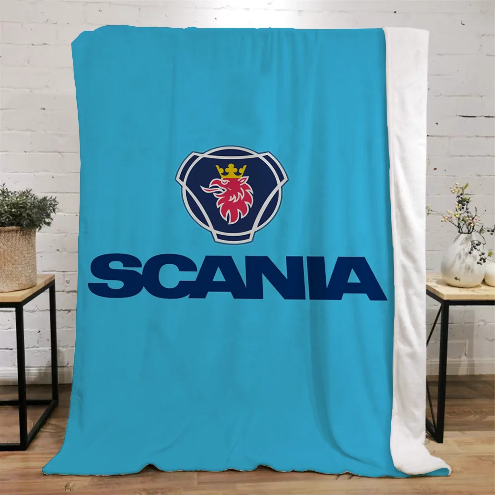 SCANIA Decorative Blanket King Size Fluffy Soft Blankets & Throw Home and Decoration Knitted Plaid Microfiber Bedding Knee Nap