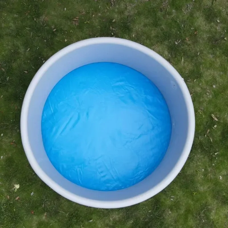 Picture 3: 3x1.2m Outdoor Pool, Round Inflatable Swimming Pool with A Mesh Liner, Ideal for Outdoor Leisure Activities