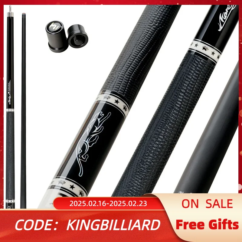 

PREOAIDR 3142 XB Billiard Pool Cue Stick Maple Carbon Fiber Shaft 10.5/11.8/ 12.8mmTip Pool Cue Uni-loc Joint Billiard Cue Kit