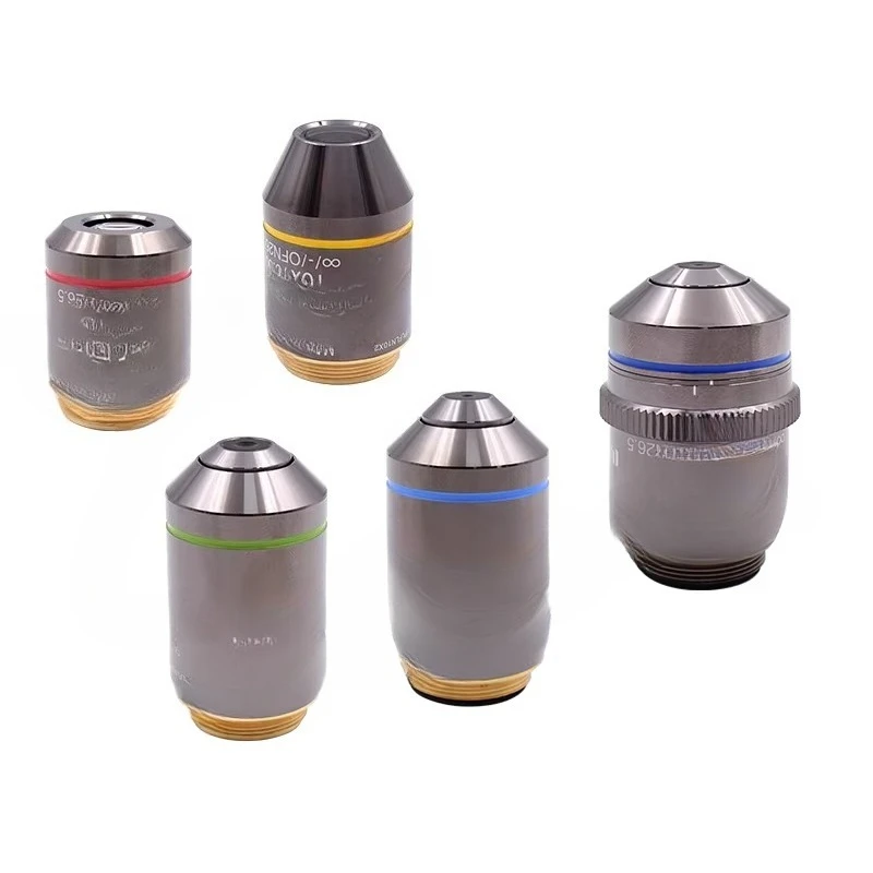 

Flat-field semi-apochromatic objective