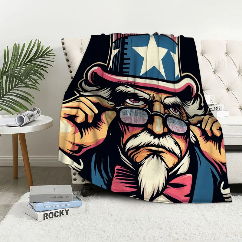 النمط الأمريكي الرجعية بطانية Ins نمط غرفة نوم أريكة أفخم غطاء بطانية غرفة الحفلات بطانية الزخرفية 150 سنتيمتر x 200 سنتيمتر