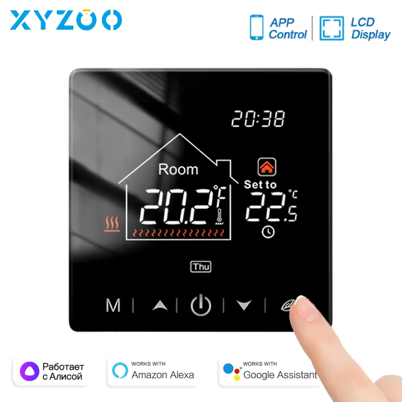 WiFi Thermostat Tuya Smart Home Digital Thermoregulator Boiler/Electric/Water Floor Heating Temperature Controller Google Alexa