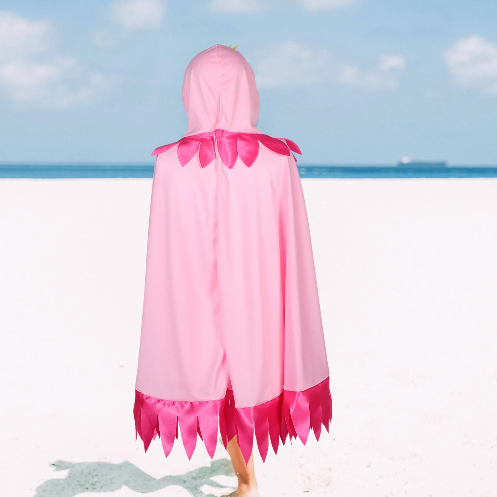 

Costumes Zodiac Hairpins Flamingo Halloween Cosplay for Adults Warm Cloak European and American