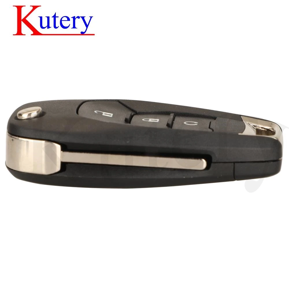 kutery 2/3/4 ปุ่มรีโมทพลิก Key Fob เชลล์กรณีสำหรับเชฟโรเลตครูซอาวีโอ 2014-2018