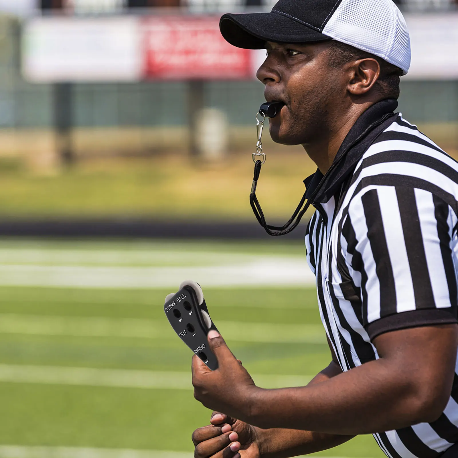 

2pcs Baseball Clicker Portable Umpire Indicator Lightweight Scoring Device For Outdoor Sports Handheld Counter Tool