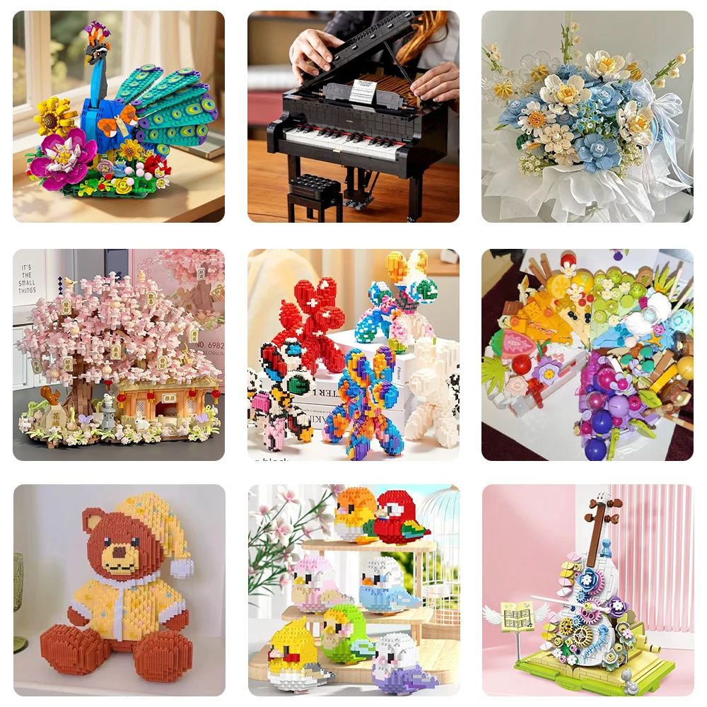 Random theme building block blind boxes, an educational and stress-relieving surprise, ignite the passion for collecting