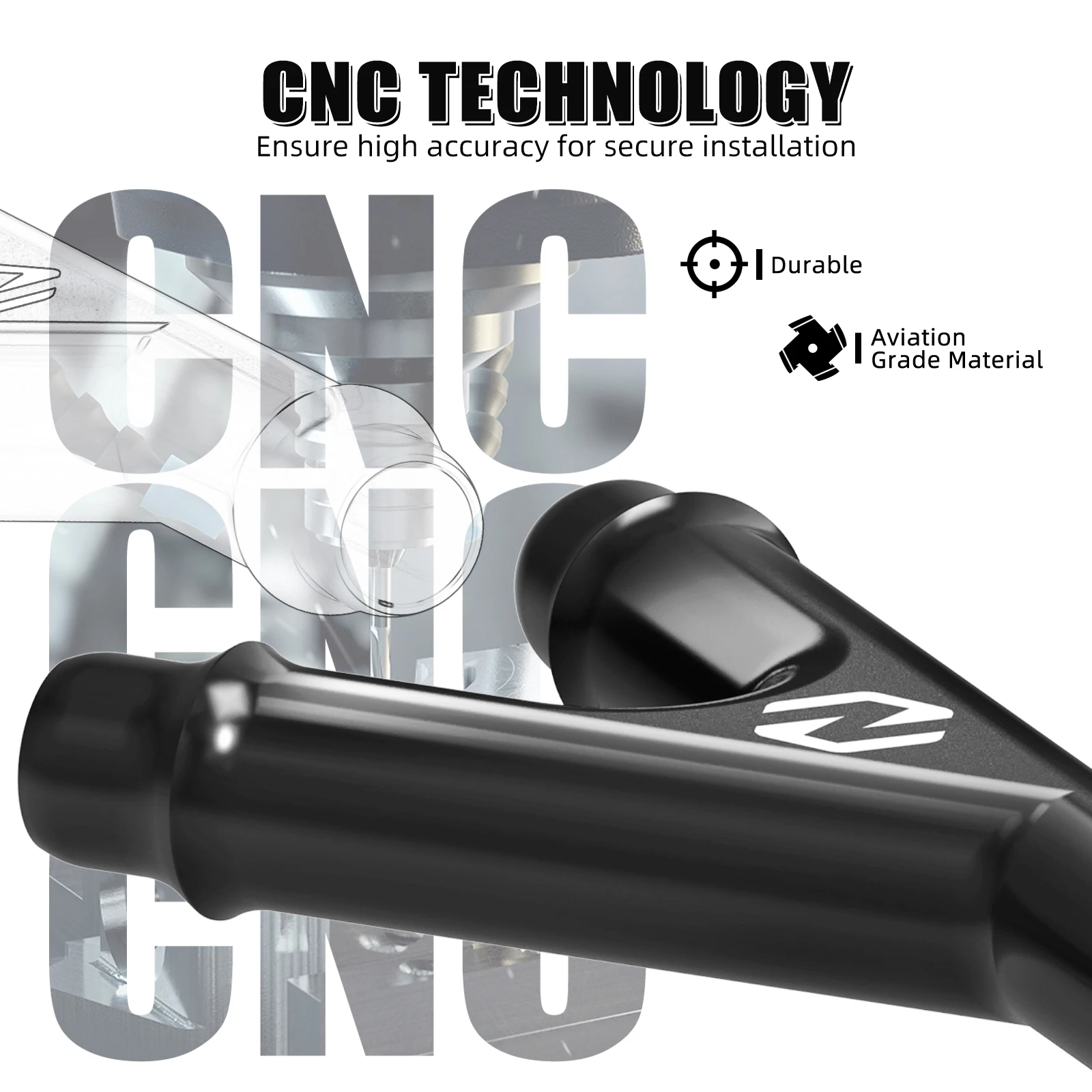 NICECNC Y-Verbindungsstück mit Schlauchklemmen für Can-Am Maverick X3 Outlander Commander Defender Aluminium UTV Zubehör – Detail 3