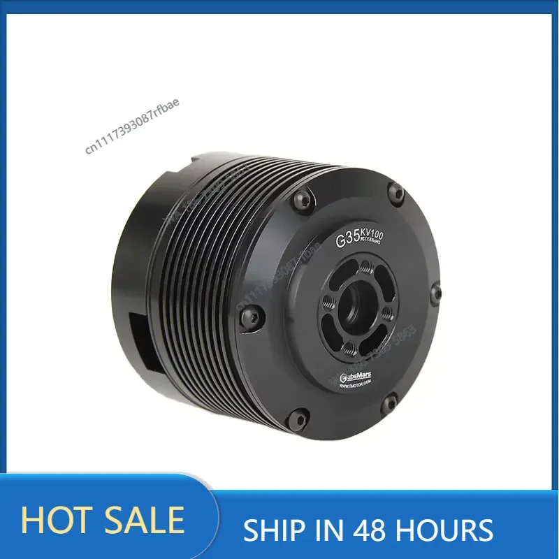 Cubemars Official G35 KV100 Hollow Shaft Brushless Gimbal Electric DC Motor Waterproof Permanent Magnet for System
