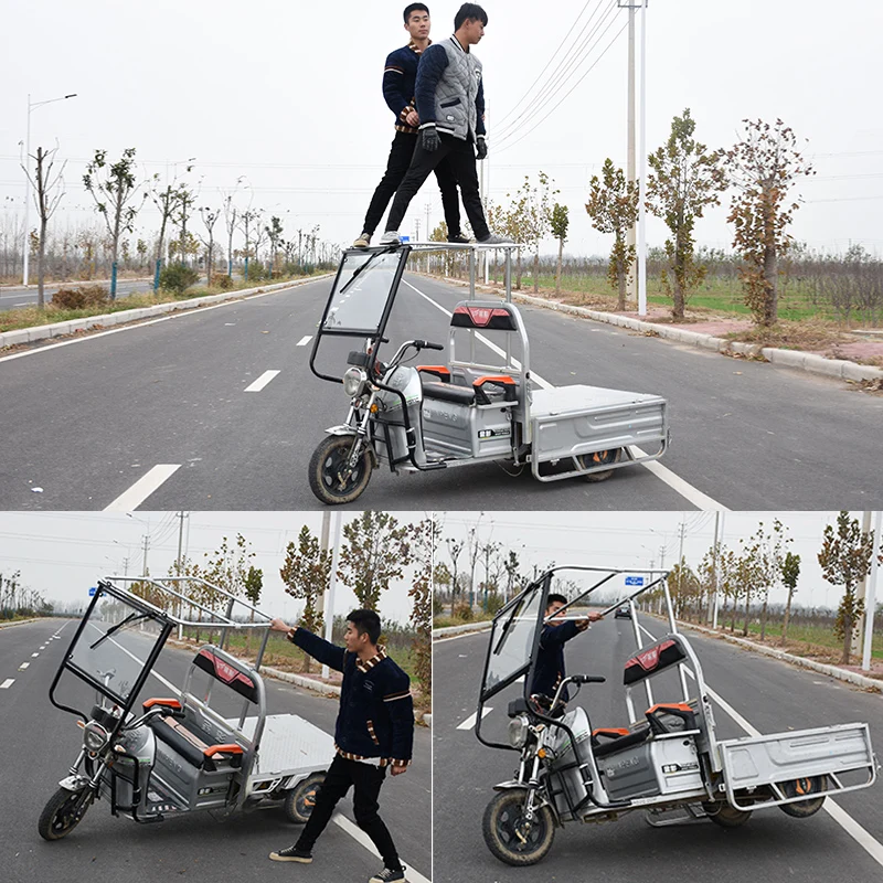 

Thiened Full-Closed Tricycle Carport Driver's Cab Rainproof Sunade Tent New Model Outdoor Cam Travel Supplies