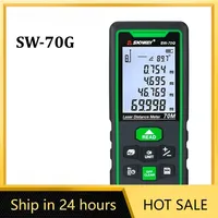 SNDWAY Laser Distance Meter Digital Rangefinder 100m 70m 50m Range Finder Tape Measure Electronic Level Ruler Roulette