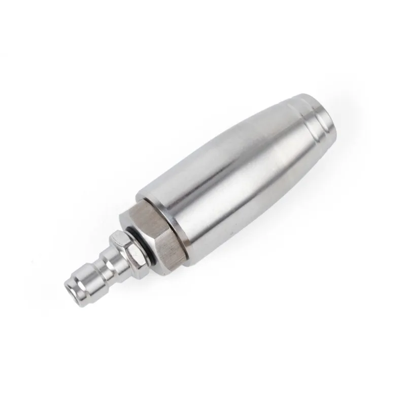 1/4'' Stainless Steel Quick Connect Turbo Nozzle 350bar-5000psi-7250psi Car Washer Water with Rotary Nozzle New Condition
