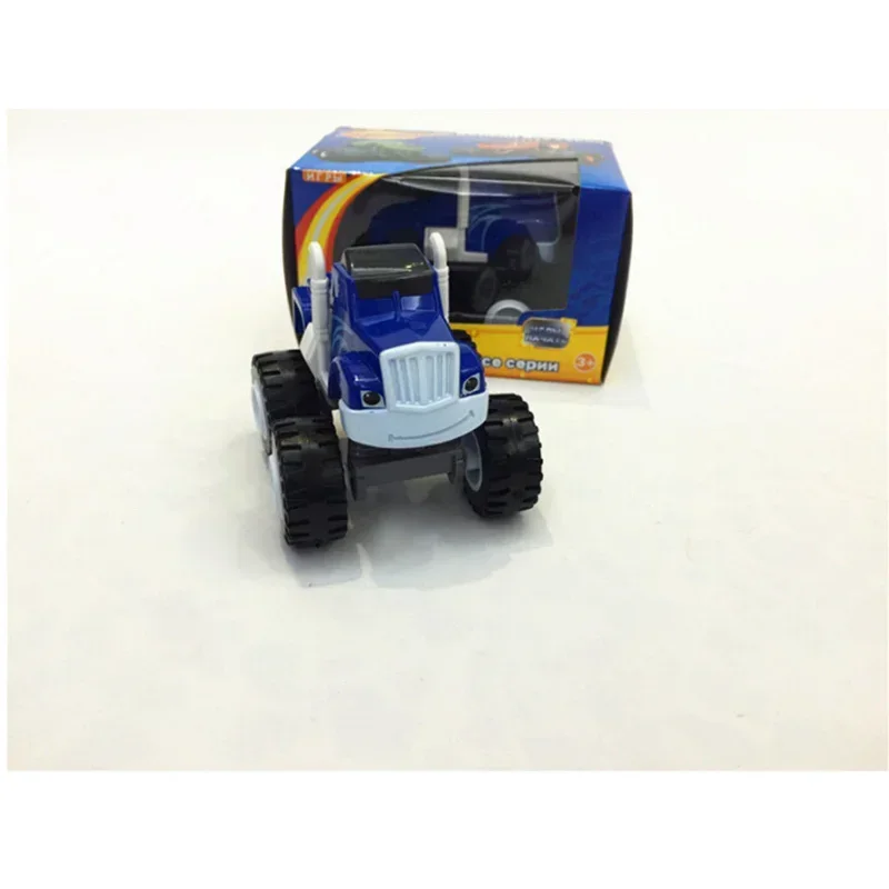 Classic Blaze Cars Model Inertia Diecast Vehicles Racing Figure Blaze Toys for Children Monsters Truck Machines Car Toy Kids