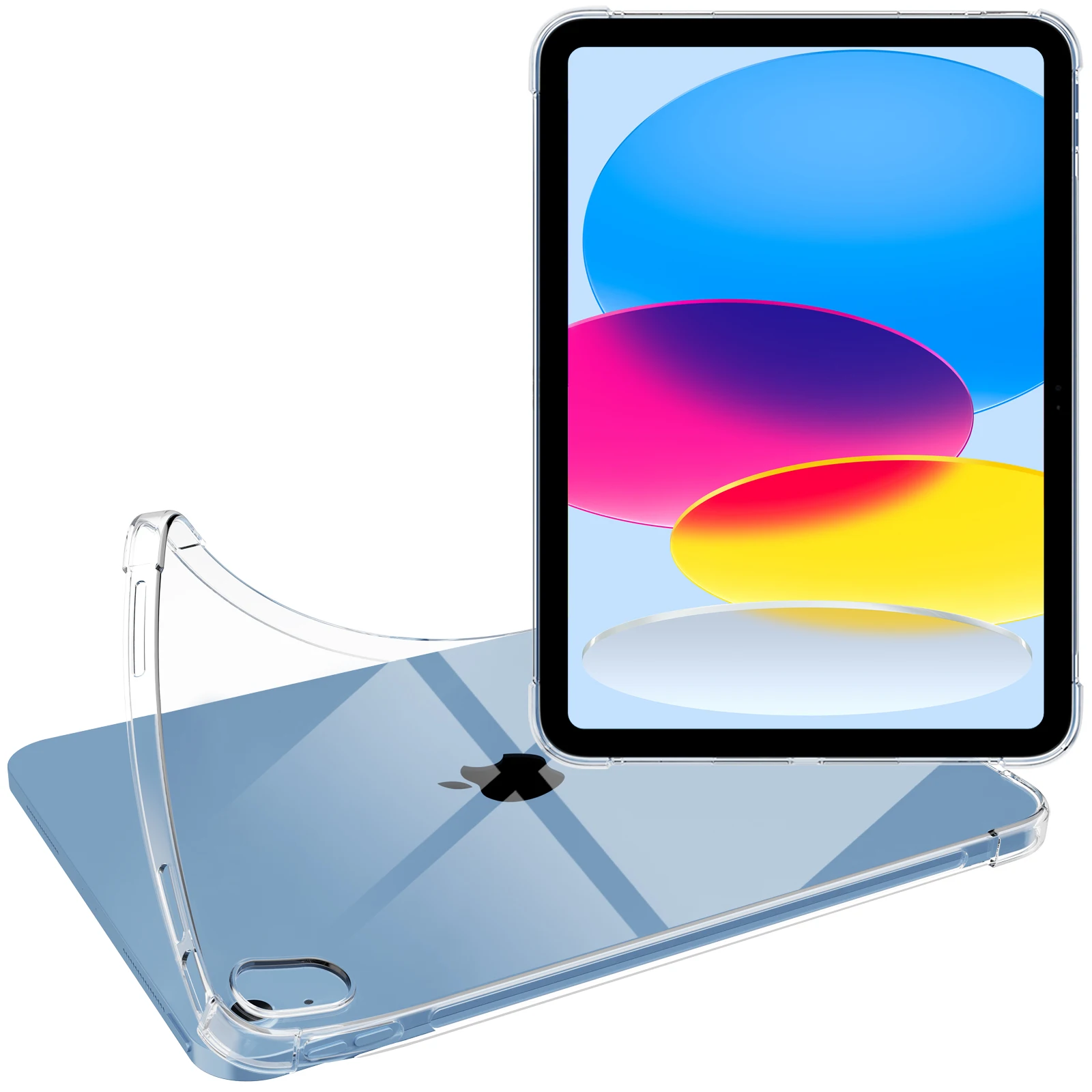 【セール中】iPad (A16) 第11世代 11インチ (2025)用 透明TPUケース スマートケース ソフト保護カバー、iPad 第10世代 10.9インチ (2022)用 シェル
