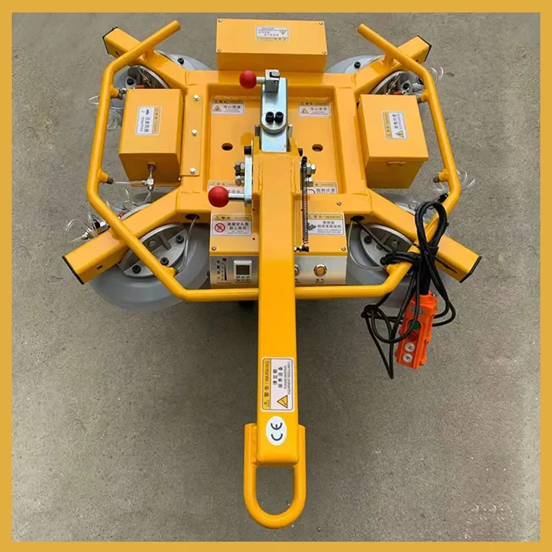 2026 hot sale Glass suction cup 400kg electric glass suction cup, outdoor glass installation suction crane, flip and rotate 7.1