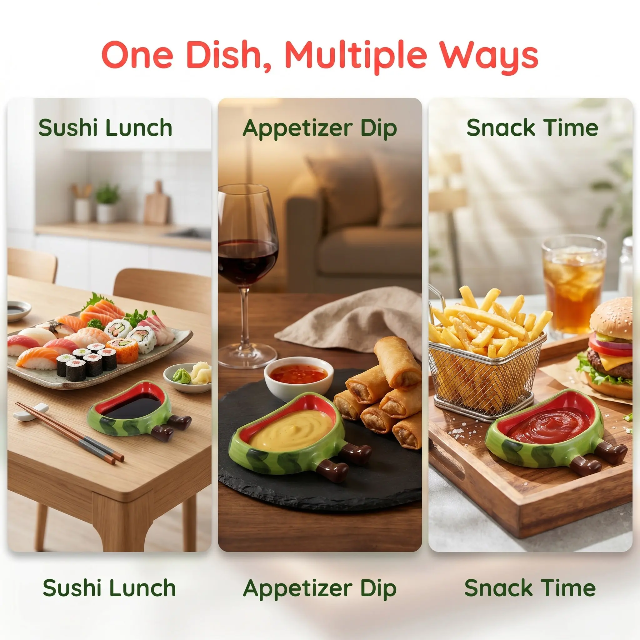 Watermeloenvormige keramische - Sauce Dipping Cup recensie en prijs