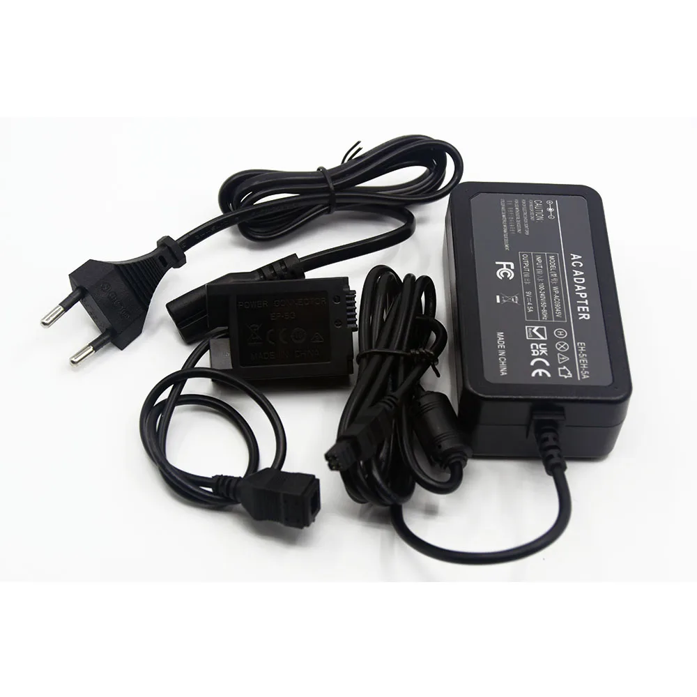 EH-5B EH-5A EH-5 MH-32 AC Power Adapter Charger Supply+EP-5G DC Coupler EN-EL25 Dummy Battery for Nikon Z50 ZFC Z30