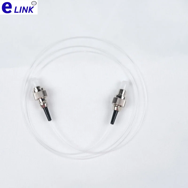 Indoor FC-FC Cabo de fibra óptica transparente, invisível FC, UPC, jumper de núcleo único, G657A2, 10m, 50m, 100m, 60m, 20m, 30m, 5m