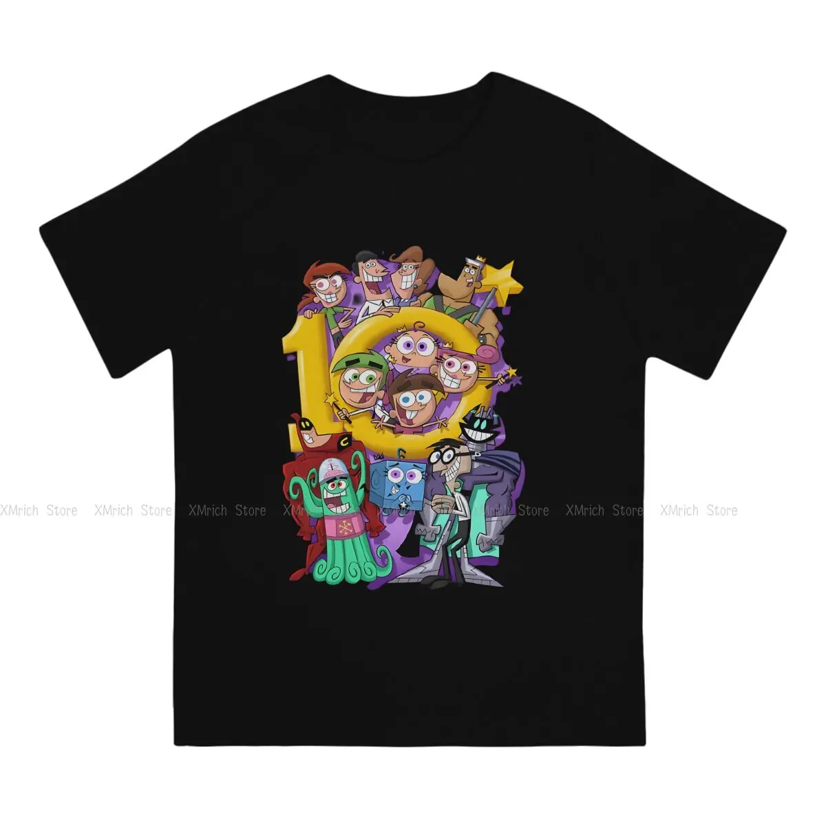 The Fairly Oddparents Man TShirt Collective Distinctive T Shirt Graphic Sweatshirts Hipster