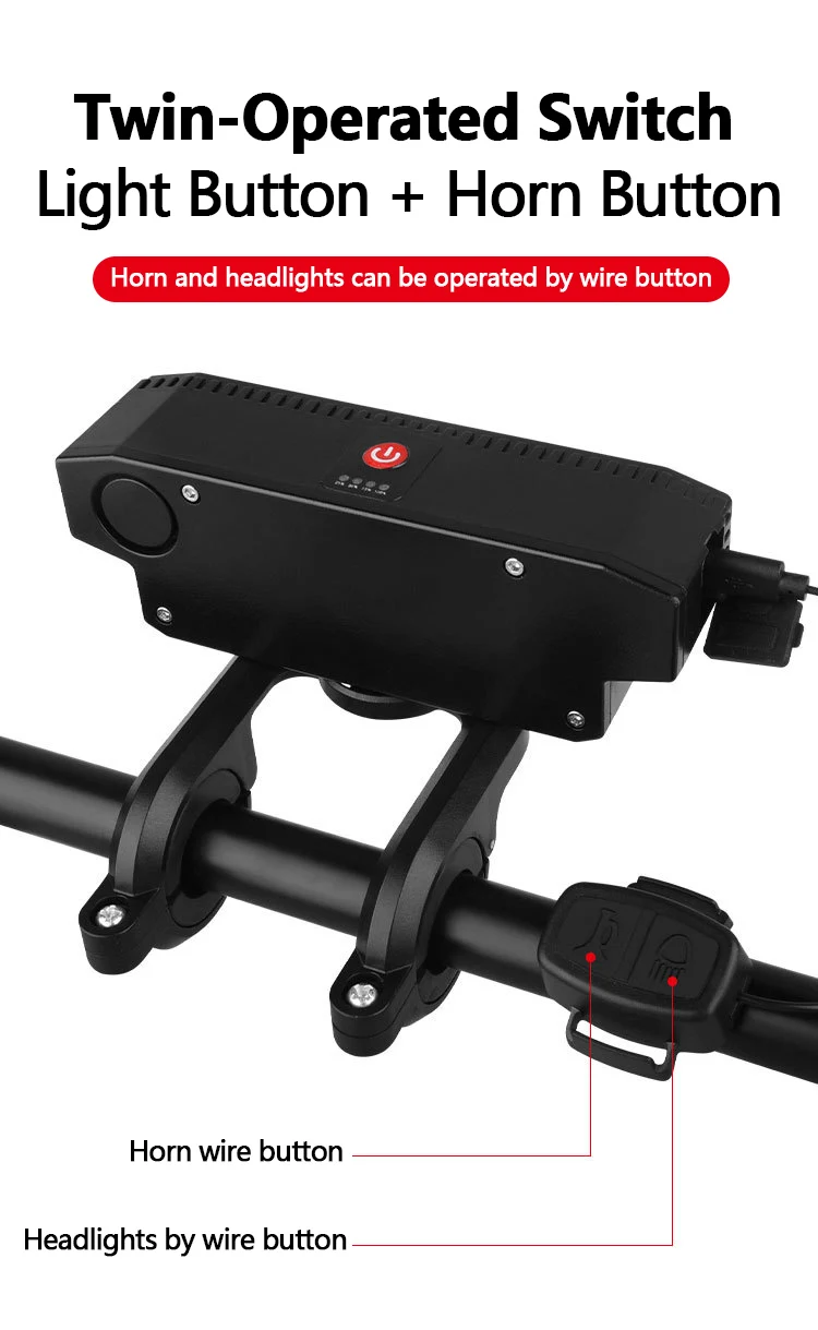 Bike Horn Light