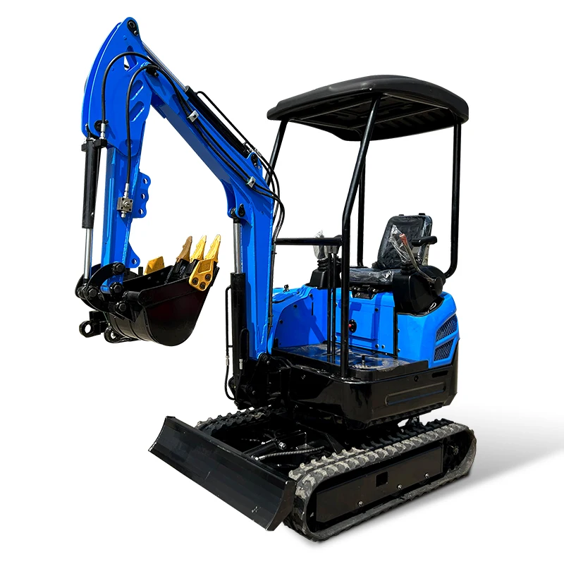 Customized high efficiency EPA gasoline engine mini bucket digger hydraulic small 1.6ton excavator price