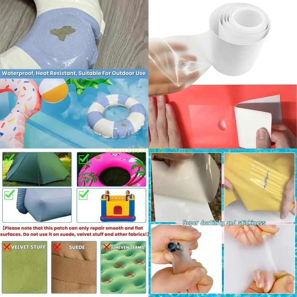 

Самоадлеятные ремонтные пятна Tpu Platches Patches Patchails Platches для плавательных надувных лодок 7/10/15 см. Лучшая продажа