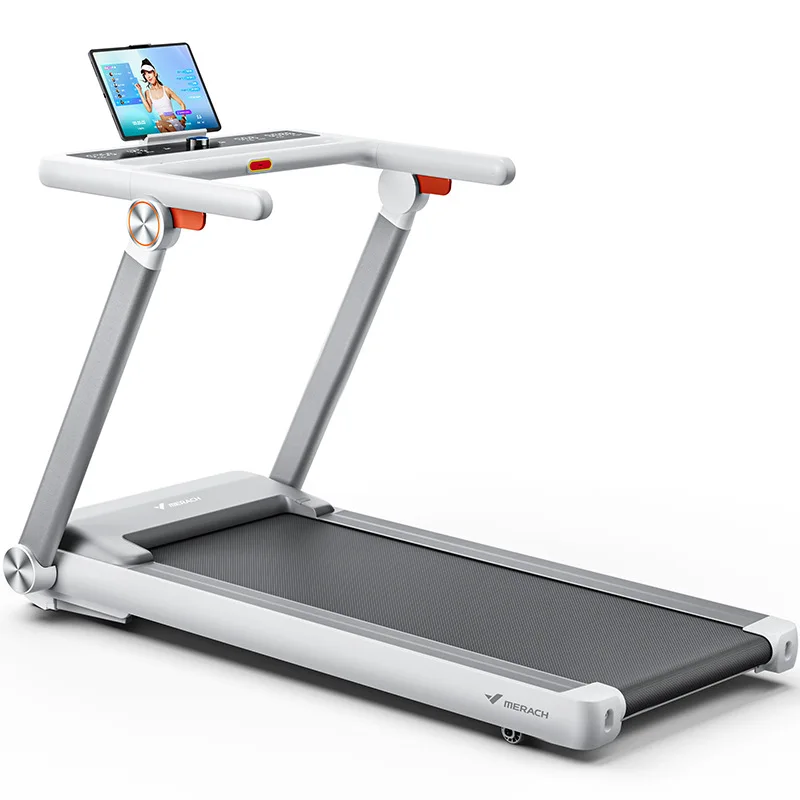 

Умная беговая дорожка, маленький белый носорог, бытовая электрическая регулировка наклона, полностью складное спортивное оборудование