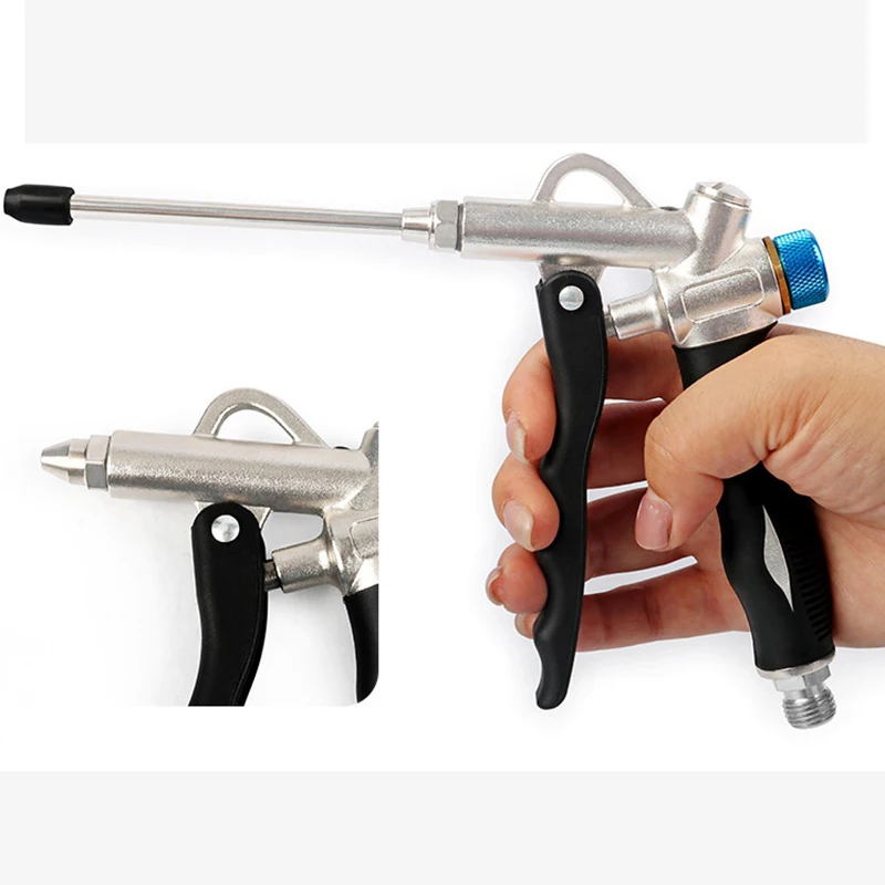 

Strong extended nozzle air gun for blowing dust, high-pressure odor removal, car cleaning and drying tools