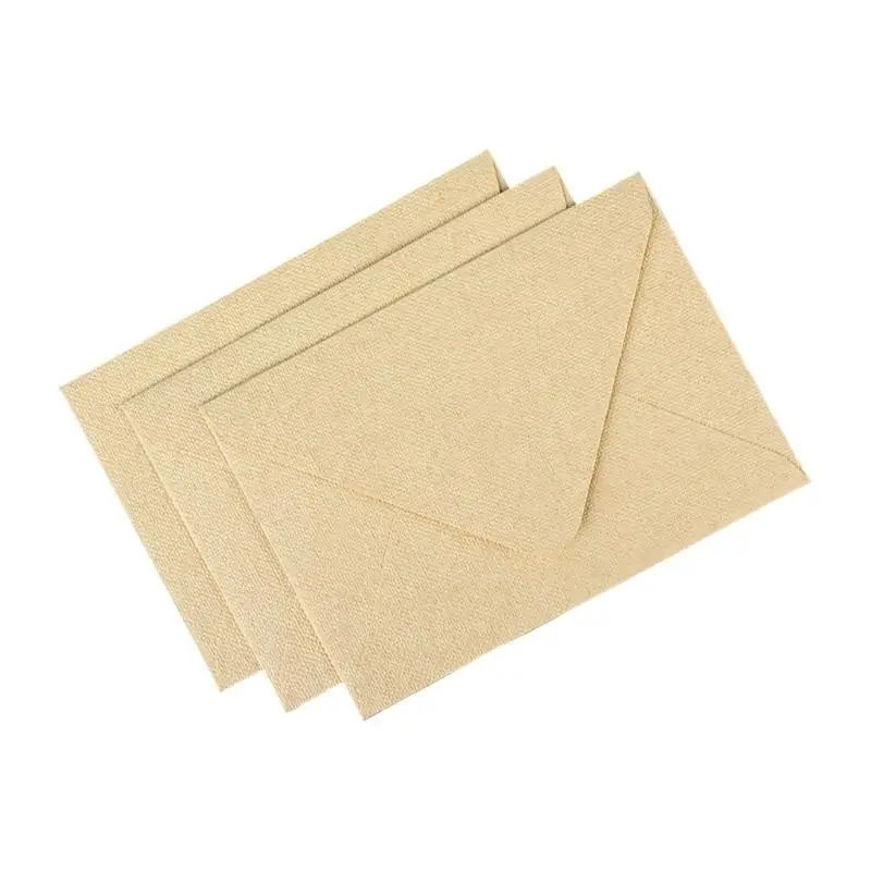 Y1UB Pack Of 20 Classical Styles A 5 Size Kraft Envelopes In Multiple Colors Suitable For Wedding Invitations And Note Taking