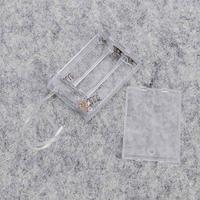 Transparent 2X 3X Storage Box 2 3 Slot for AA Battery Batteries Container Battery Storage Boxes Battery Box Battery Holder