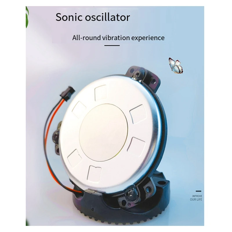저주파 진동 서브우퍼 스피커, 카시트 하이파이 사운드 시스템, 홈 시어터 쿠션, 10W 8Ohm