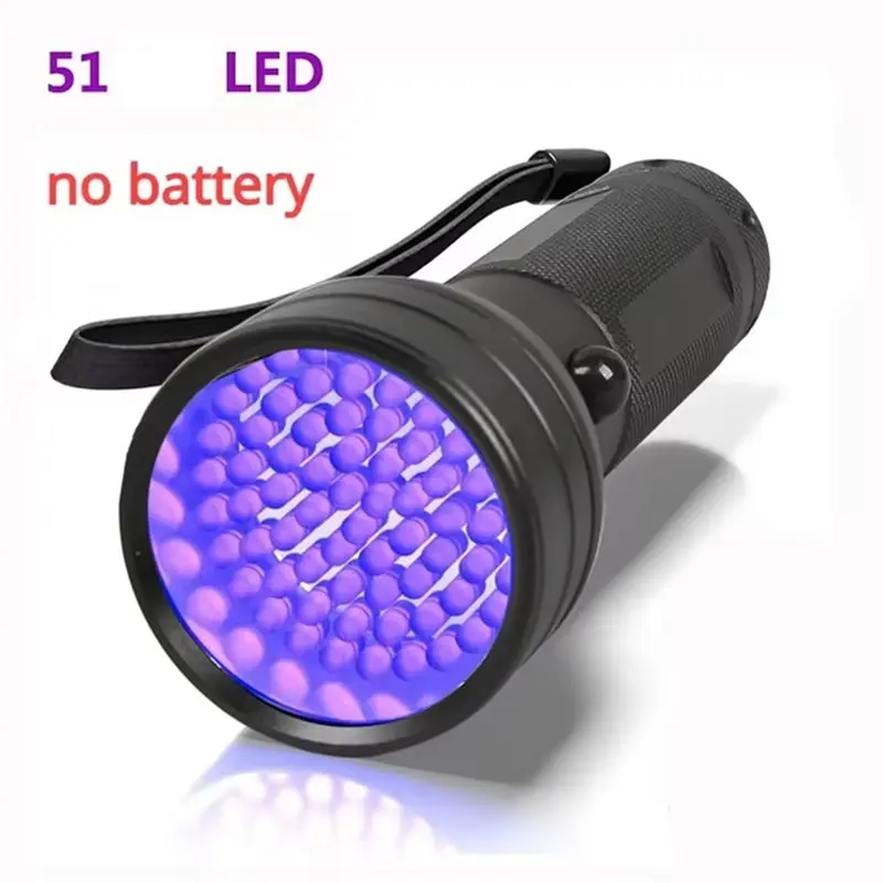 IALJ-Jewelry Appraisal Household UV LED Flashlight 395NM Super Strong Ultra Violet Detection UV Torch Household UV LED Flashligh