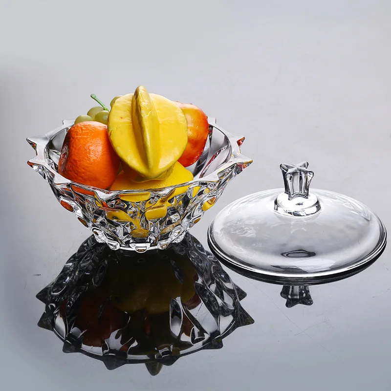 Charming candy Gu crystal wedding promotion jar, dried fruit snack storage jar, sugar jar sealed storage