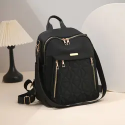 Fashion Nylon Backpack Multifunctional Large Capacity Student Bag Shoulder Bag Women