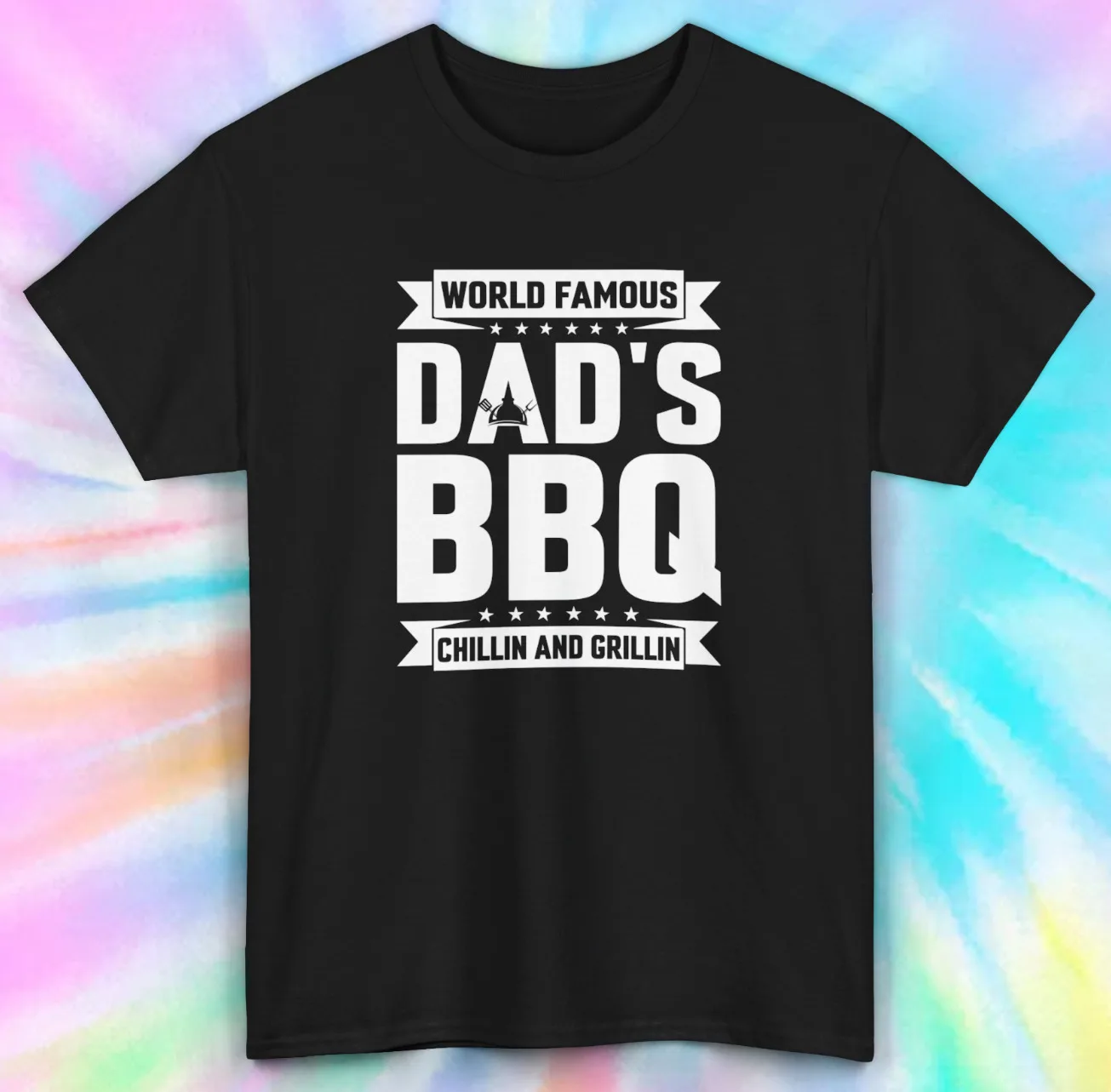 

World Famous Dad's BBQ Chillin and Grillin T-Shirt | Father's Day Gift S-5XL