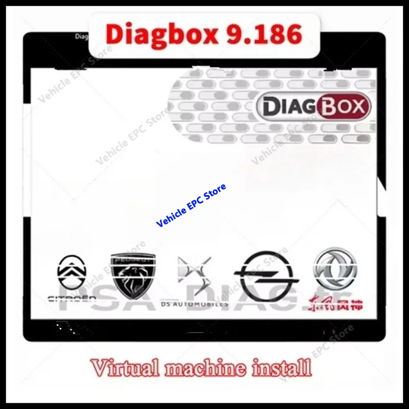 Diagbox V9.186 V9.129 V9.96 V9.68Full Update For Lexia3 PP2000 Lexia-3 Diagbox 9.91 For Citroen/Peogeot Diagnostic Tool To 2024
