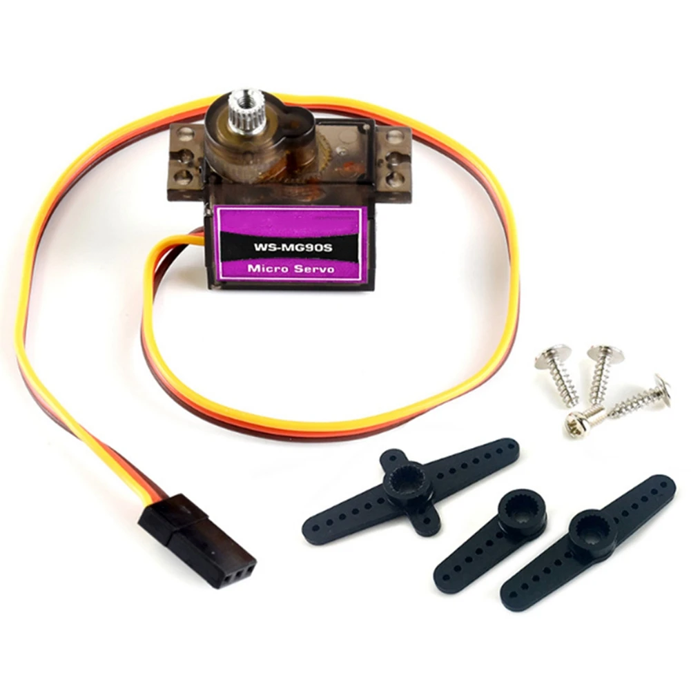 ABUM-MG90S Servo Metal Gear 2Kg/Cm 2.8Kg/Cm 180 Degree Torque Digital Servo For Helicopter Plane Boat Car RC Robot