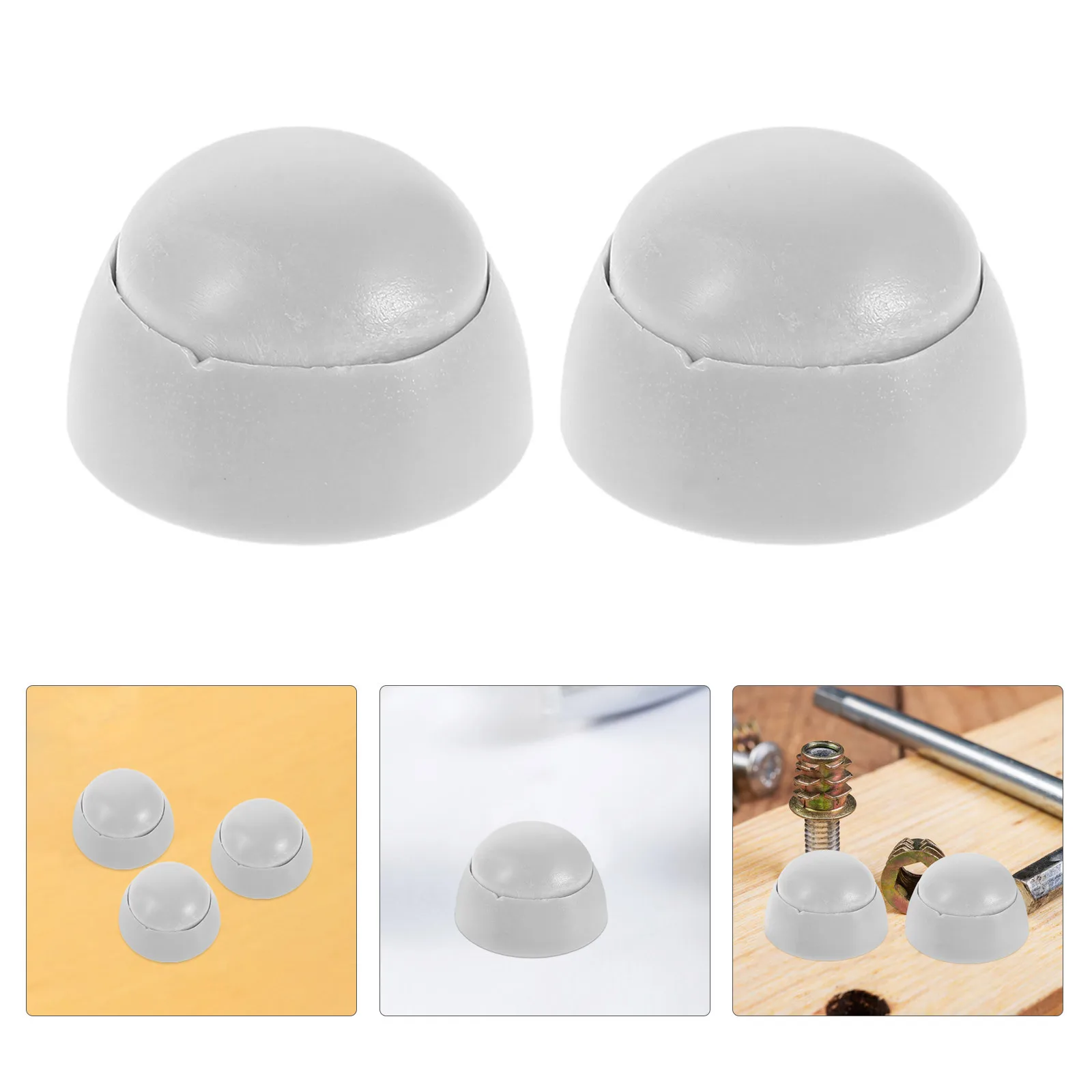 

10Pcs Playground Nut Protection Caps Weatherproof Plastic Screw Bolt Covers Safety Nut Caps for Playground Equipment Outdoor Use