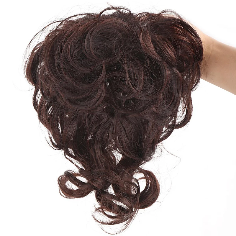 MSTN Synthetic 3D Wig Bangs Hair Piece Invisible Seamless Sea Head Replacement Wig Clip In Bangs Hair Piece Hair Extensions