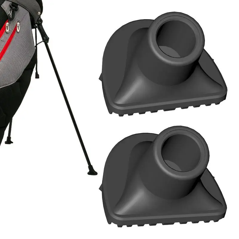 2pcs Golf Bag Feet Replacement Golf Bag Stand Rubber Feet Replace For Golf Bag Stand Golf Bag Accessories