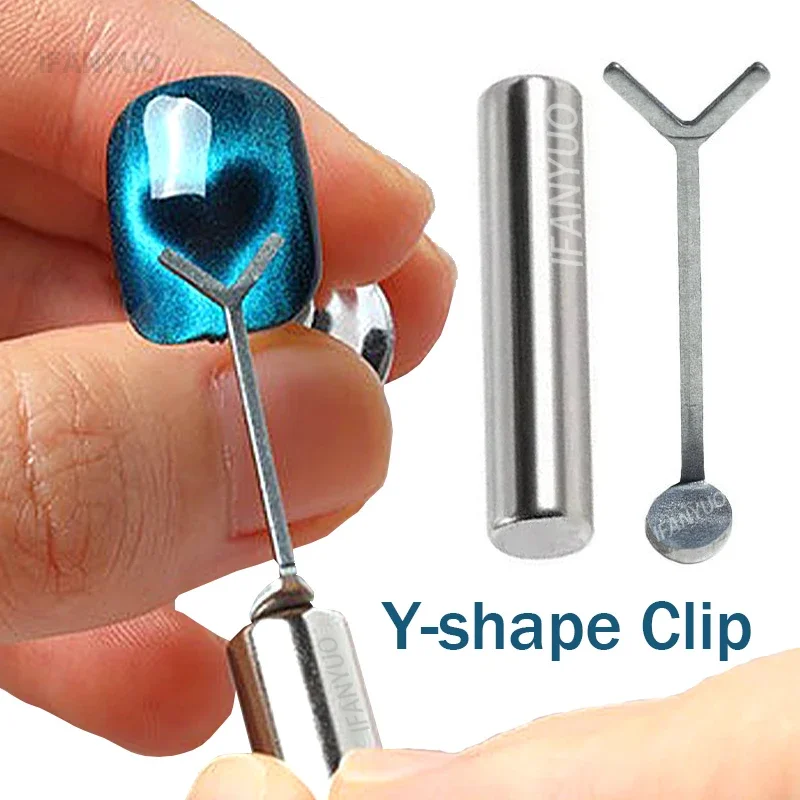 

Магнит «кошачий глаз» в форме сердца Y-образный набор магнитов для ногтей «кошачий глаз» Магнит с узором «любовь» Подходит для DIY Гель-полировки Магнитные инструменты