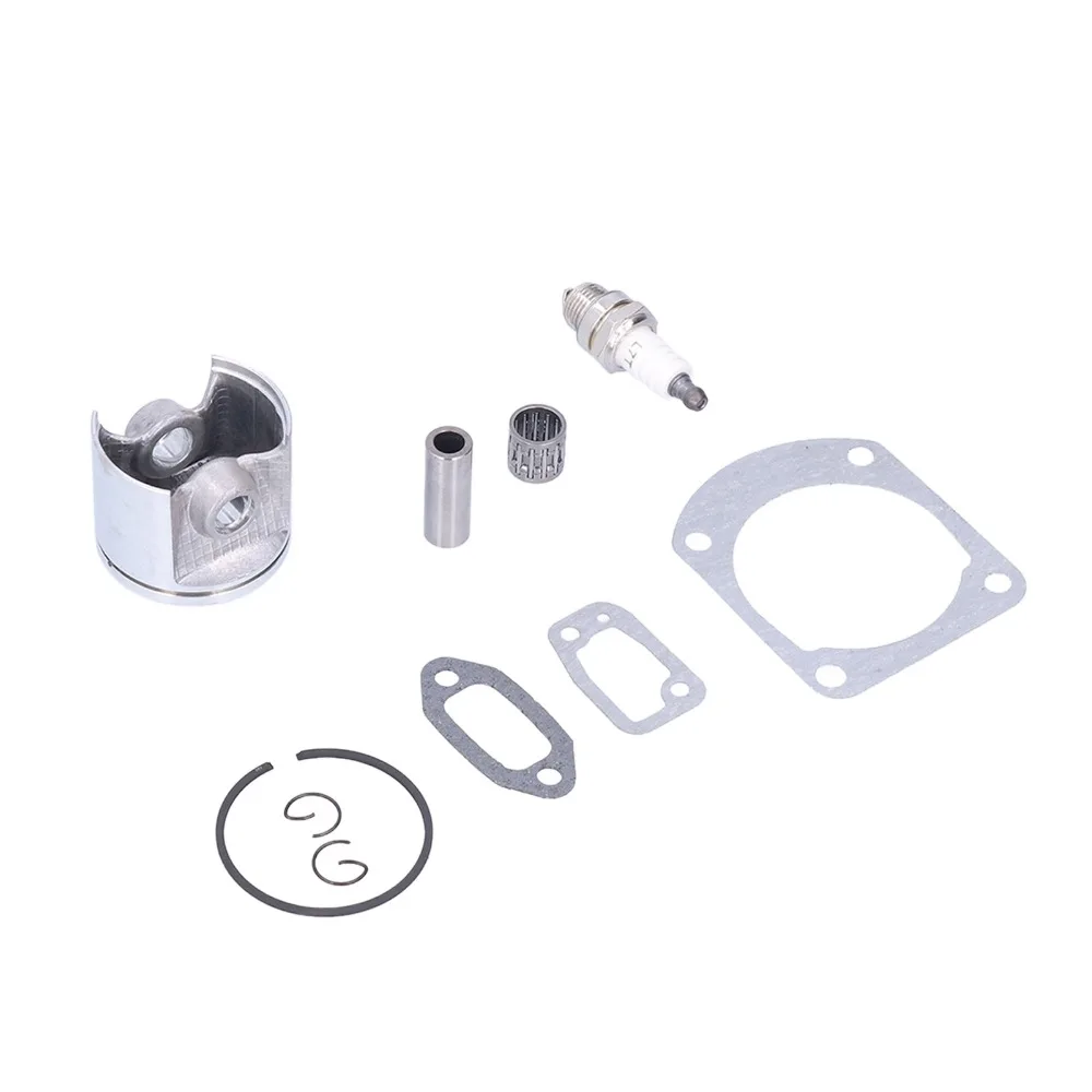 Grey Cylinder Piston Kit Metal Compact Chainsaw Engine Kit Large Bore Easy to Install for Husqvarna 268 268XP 268K