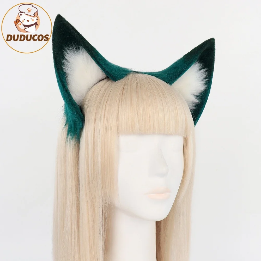 Auf Lager Yukong Cosplay Ohr Schwanz Fuchs Mädchen Pelzigen Fuzzy Haarigen Kostüm Honkai Star Rail Yu Kong Sexy Set Halloween Юйкун