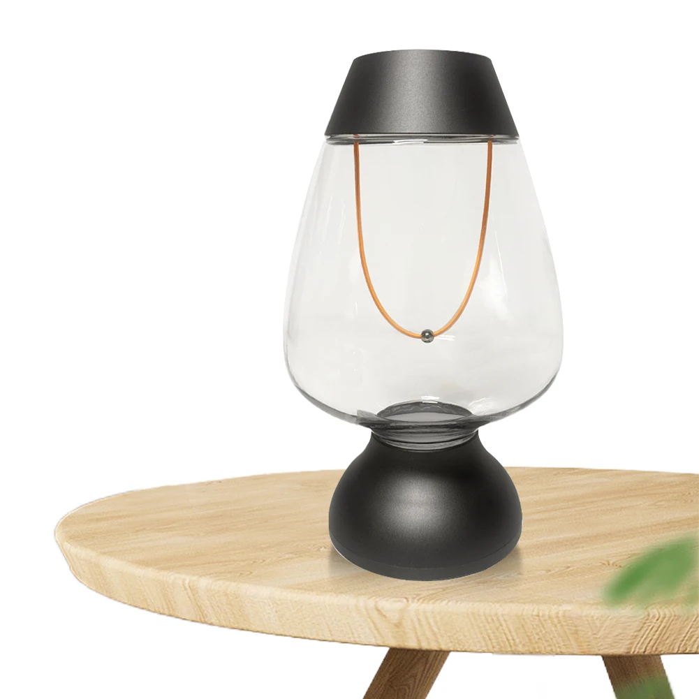 Lampe de table sans fil aste par USB, lampe de bureau sans fil moderne, contrôle tactile pour chevet, décoration de bar, 3 documents, température, 73