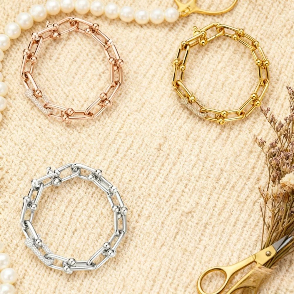 Gioielli premium Luce Lusso Moda Nicchia Elegante diamante Versatile braccialetto neutro - Adatto a varie occasioni